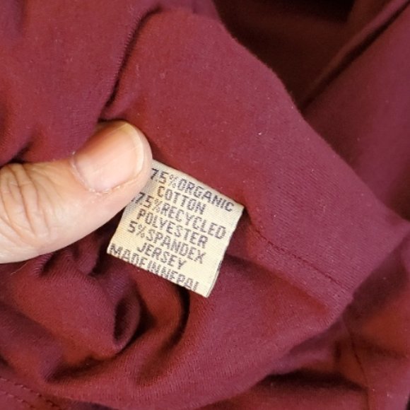 Synergy Organic Clothing Women's Caitlin Dress Small in Mahogany-Burgundy-Wine - Picture 7 of 13